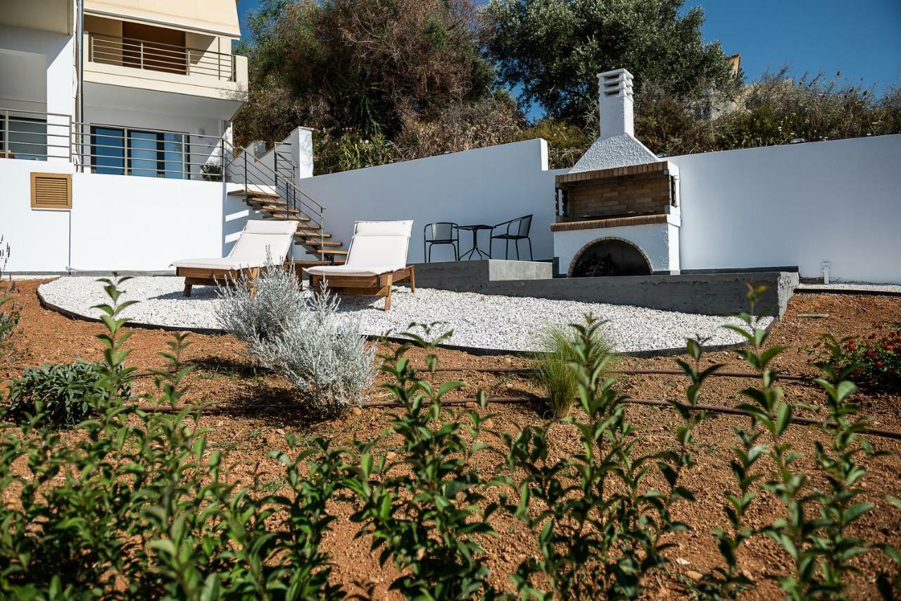 Blue Island Luxury Apartment Káto Daráco Kültér fotó